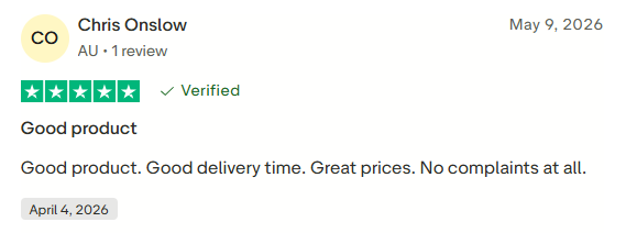 Trustpilot Review 1