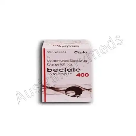 Beclate Rotacaps 400 Mcg Product Imgage