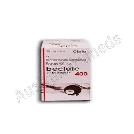 Beclate Rotacaps 400 Mcg