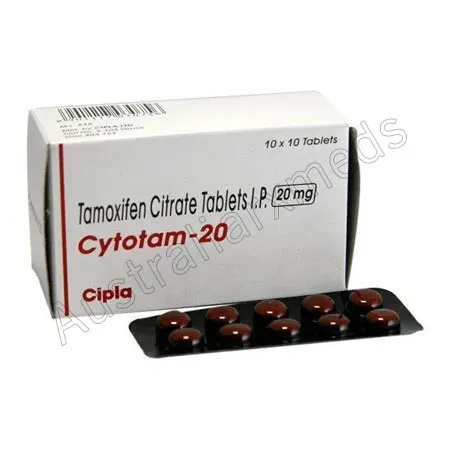 Cytotam Tamoxifen 20 Mg Product Imgage