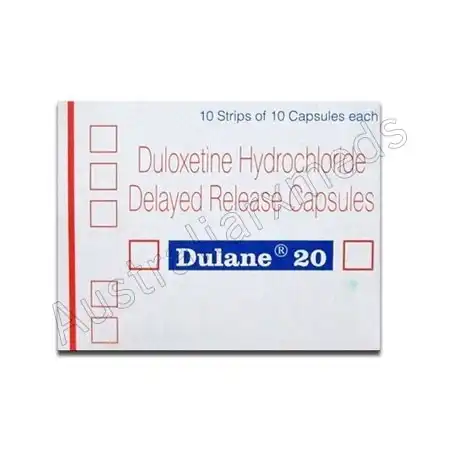 Dulane 20mg Capsule DR