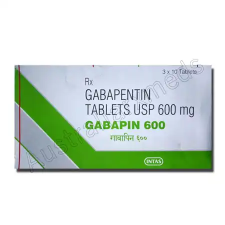 Gabapin 600mg Tablet Product Imgage