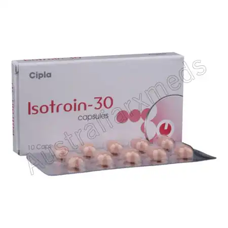 Isotroin 30 Mg Soft Capsules Product Imgage