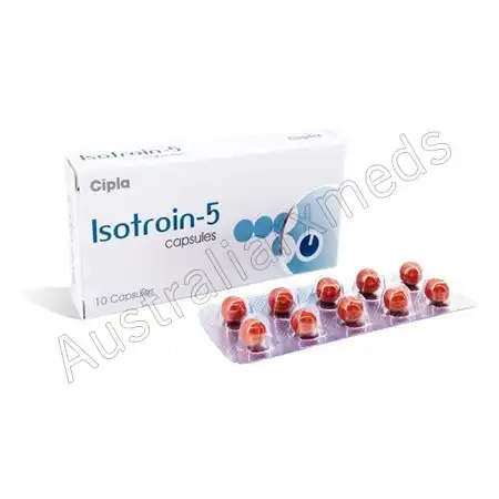 Isotroin 5 Mg Soft Capsules Product Imgage