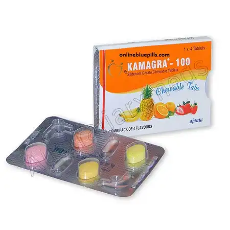 Kamagra Chewable 100 Mg Product Imgage