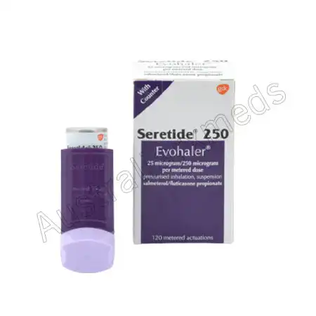 Seretide 250 Mcg Evohaler Product Imgage