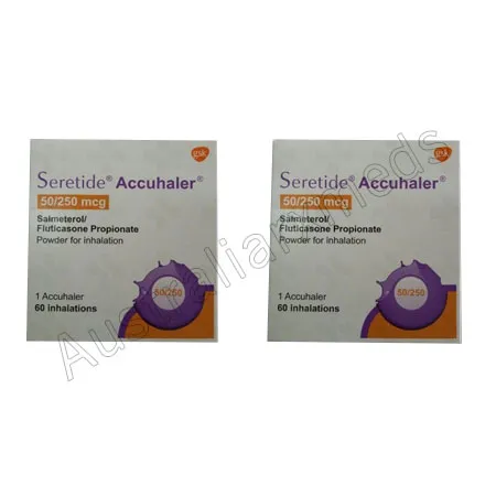 Seretide 50 Mcg/250 Mcg Accuhaler