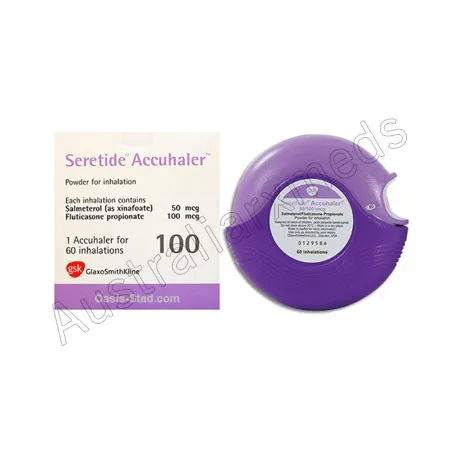 Seretide Accuhaler 50/100 Mcg Product Imgage