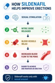 How sildenafil improves erections
