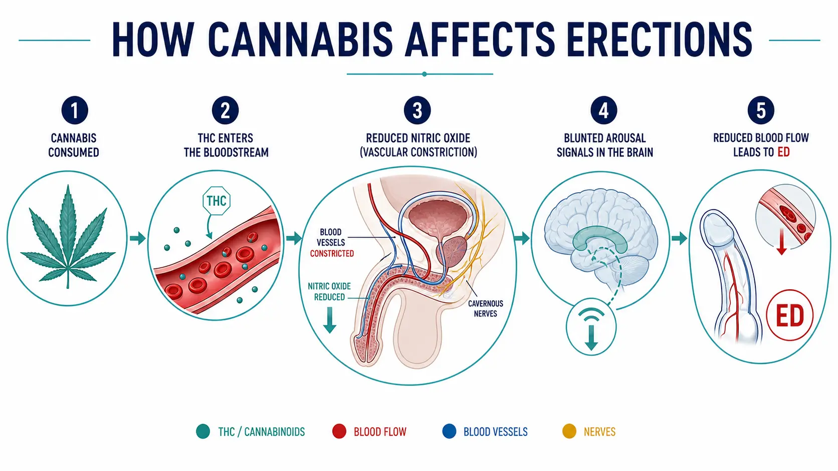 How Cannabis Affects Erections