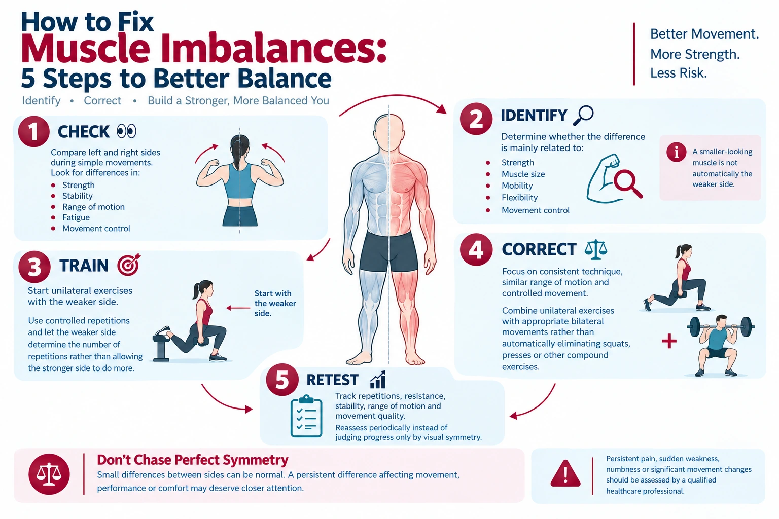 How to fix muscle imbalance