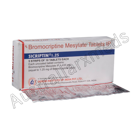 Sicriptin 1.25 Mg