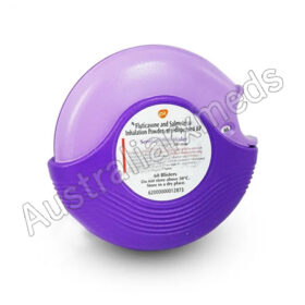 Round Purple Inhaler Australia
