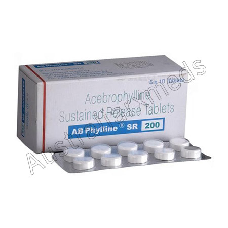 AB Phylline SR 200 Mg Tablets (Acebrophylline) Product Imgage AB Phylline SR 200 Mg Tablets (Acebrophylline) Product Imgage