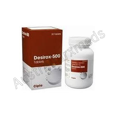 Desirox 500 Mg (Deferasirox) Product Imgage Desirox 500 Mg (Deferasirox) Product Imgage