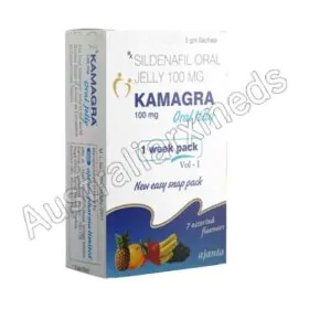 Kamagra Oral Jelly 100mg (Sildenafil Gel) for ED | Buy in Australia