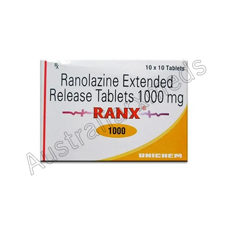 Ranx 1000mg (Ranolazine)