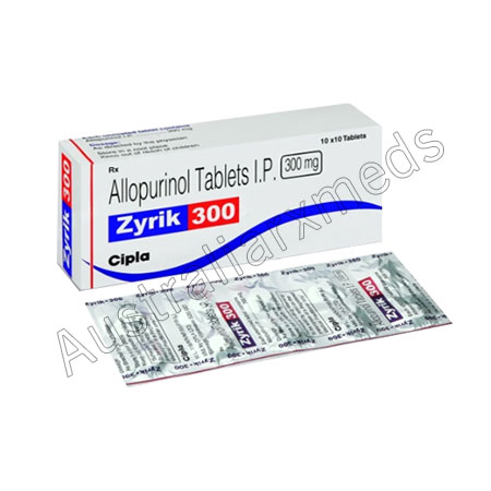 Zyrik 300 Mg (Allopurinol) Product Imgage