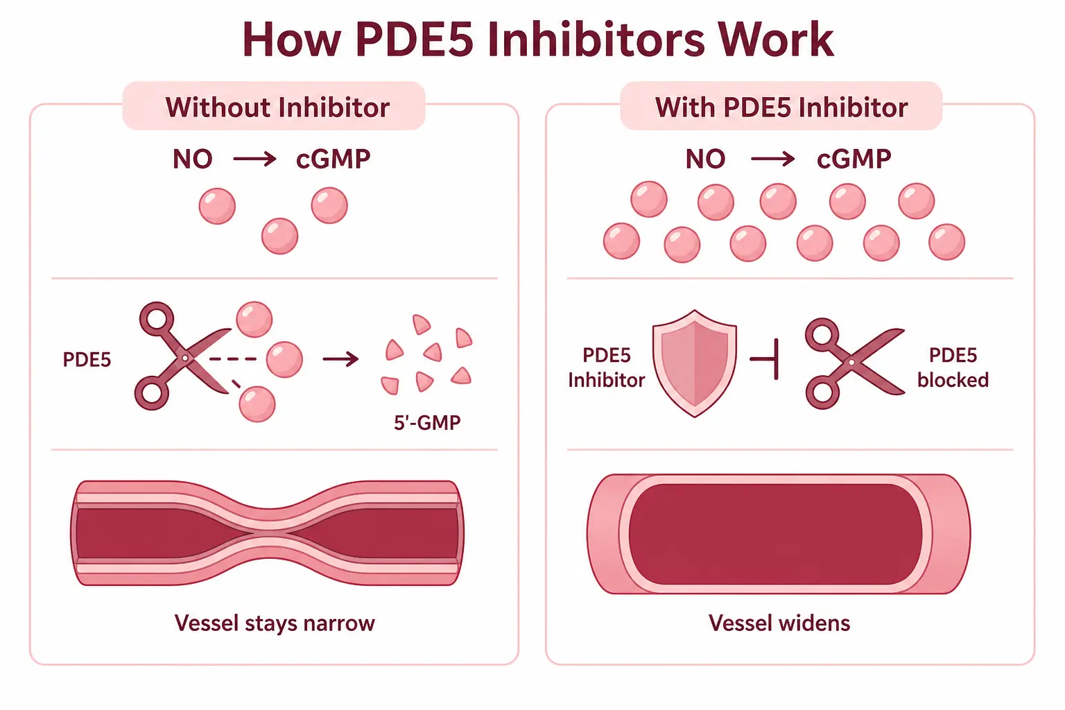 Balanced PDE5 Inhibitor