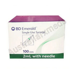 BD Emerald 2ml Syringe with 24G Needle