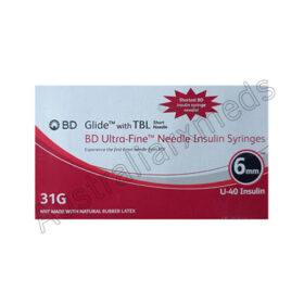 BD Insulin Syringes U40 31G 6mm