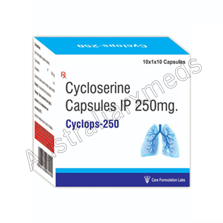 Cyclops 250 Mg Capsules (Cycloserine) Product Imgage