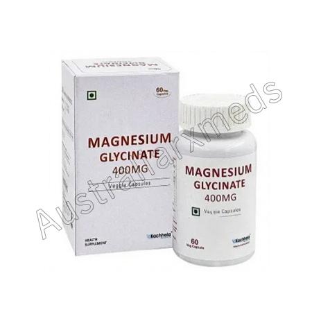 Magnesium Glycinate 400mg Capsules Product Imgage