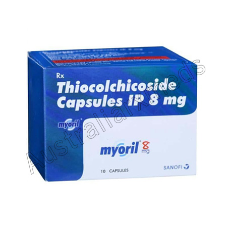 Myoril 8 Mg (Thiocolchicoside) Product Imgage