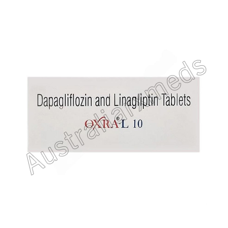 Oxra-L Tablet (Dapagliflozin/Linagliptin) Product Imgage