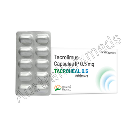 Tacroheal 0.5 Mg Capsule (Tacrolimus)