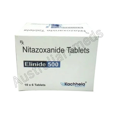 Elinide 500 Mg Tablet(Nitazoxanide) Product Imgage