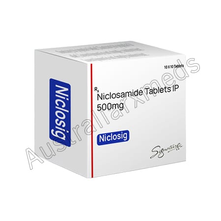 Niclosig 500 Mg (Niclosamide) Product Imgage Niclosig 500 Mg (Niclosamide) Product Imgage