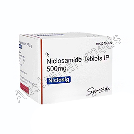 Niclosig 500 Mg (Niclosamide) Product Imgage Niclosig 500 Mg (Niclosamide) Product Imgage