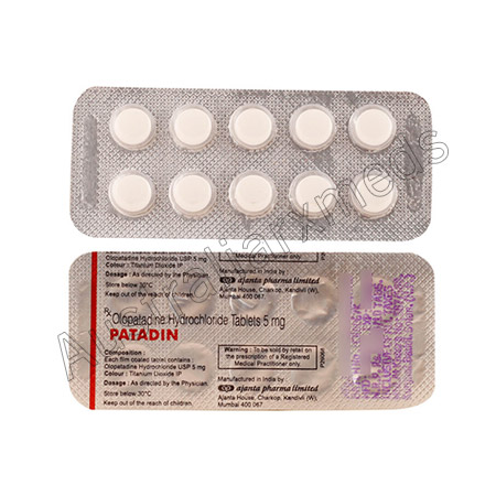 Patadin 5 Mg (Olopatadine) Product Imgage Patadin 5 Mg (Olopatadine) Product Imgage