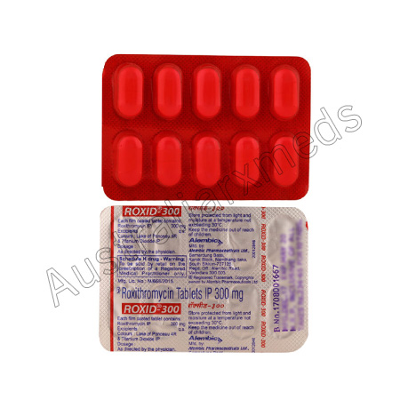 Roxid 300 Mg (Roxithromycin) Product Imgage Roxid 300 Mg (Roxithromycin) Product Imgage