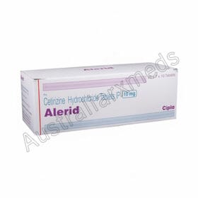 Alerid 10 Mg (Cetirizine), Cetirizine Australia