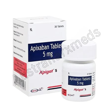 Apigat 5 Mg (Apixaban) Product Imgage
