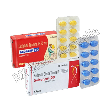 ED Duo Pack by Cipla (Sildenafil/Tadalafil) Product Imgage ED Duo Pack by Cipla (Sildenafil/Tadalafil) Product Imgage