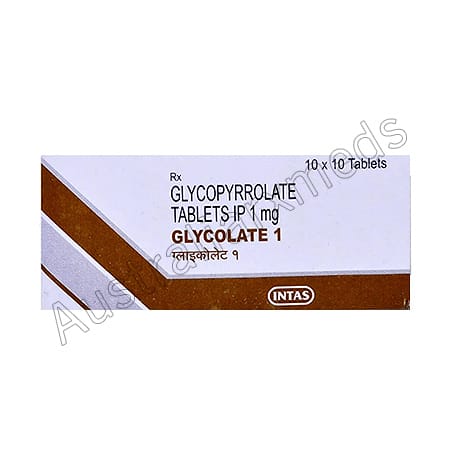 Glycolate 1 Mg (Glycopyrrolate) Product Imgage Glycolate 1 Mg (Glycopyrrolate) Product Imgage