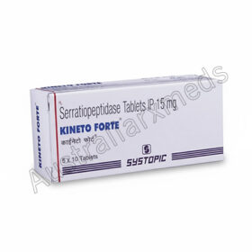 Kineto Forte 15 Mg (Serratiopeptidase)