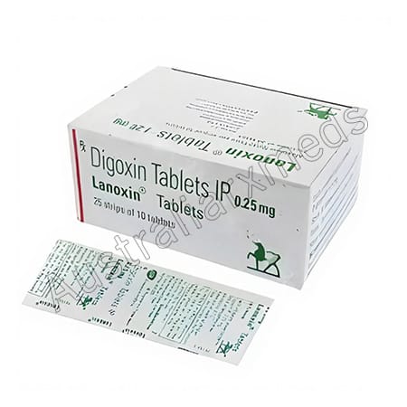 Lanoxin 0.25 Mg (Digoxin) Product Imgage
