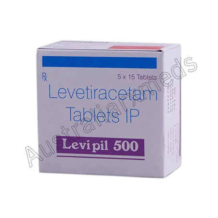 Levipil 500 Mg (Levetiracetam) Product Imgage