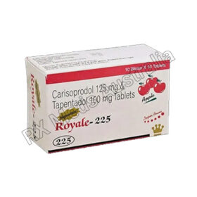 Royale 225 Mg Tablet (Carisoprodol Topentadol)