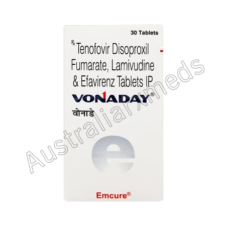 Vonaday (Lamivudine/Tenofovir/Efavirenz) Product Imgage