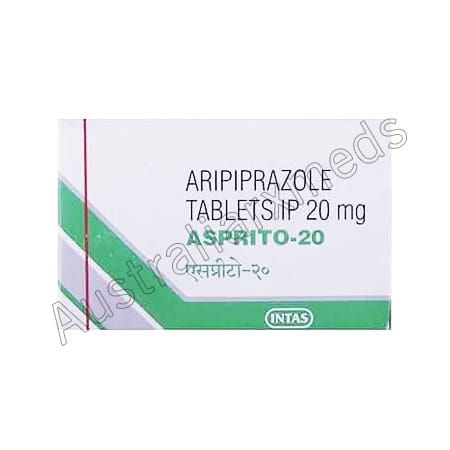 Asprito 20 mg (Aripiprazole) Product Imgage