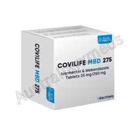 Covilife MBD 275mg Tablets Ivermectin 25mg Mebendazole 250mg