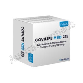 Covilife MBD 275mg tablets ivermectin 25mg Mebendazole 250mg