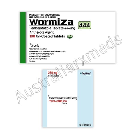 Albendazole and Niclosamide Tablets Product Imgage
