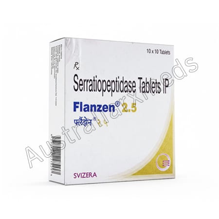Serratiopeptidase 2.5 Mg Product Imgage