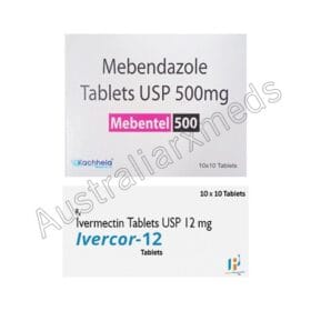 Ivermectin and Mebendazole Tablets Parasite Treatment